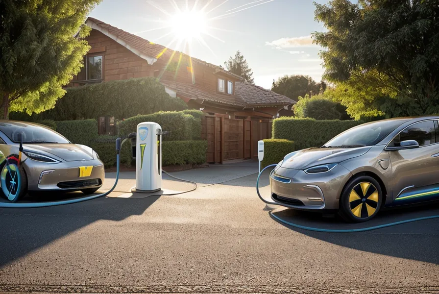 Prise renforcée de recharge pour voiture électrique dans un garage, pilotage énergétique au quotidien