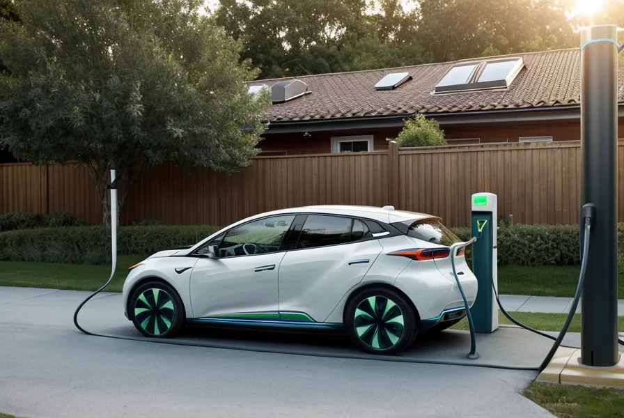 Compteur Linky à zéro pendant la recharge de la voiture électrique, signe d'économies d'énergie solaire